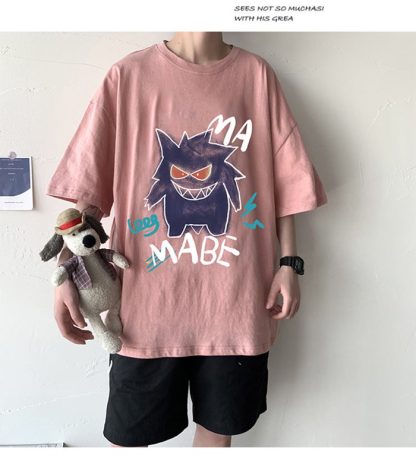 Cooles Oversize T-Shirt mit Pokémon Gengar Print – Bild 15