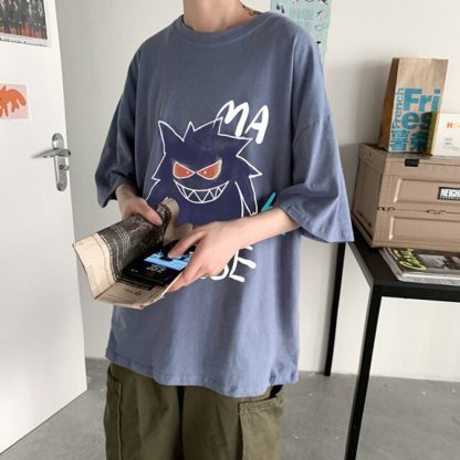Cooles Oversize T-Shirt mit Pokémon Gengar Print – Bild 19
