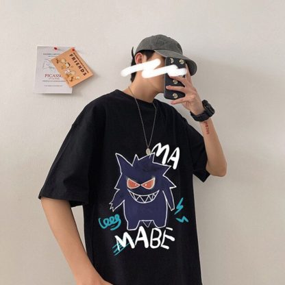 Cooles Oversize T-Shirt mit Pokémon Gengar Print – Bild 21