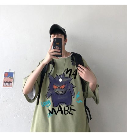 Cooles Oversize T-Shirt mit Pokémon Gengar Print – Bild 23