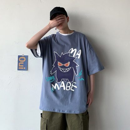 Cooles Oversize T-Shirt mit Pokémon Gengar Print – Bild 24