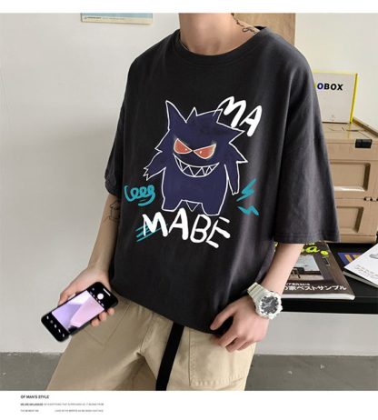 Cooles Oversize T-Shirt mit Pokémon Gengar Print – Bild 25