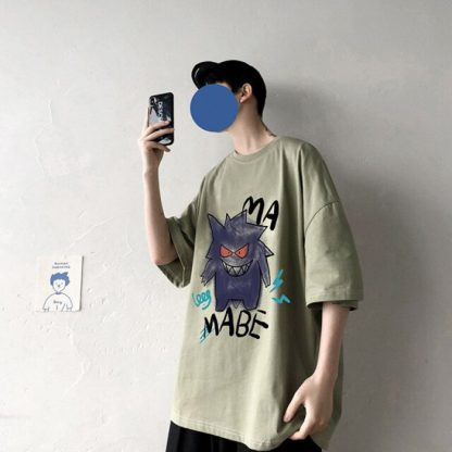 Cooles Oversize T-Shirt mit Pokémon Gengar Print – Bild 31