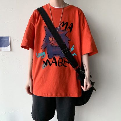 Cooles Oversize T-Shirt mit Pokémon Gengar Print – Bild 32