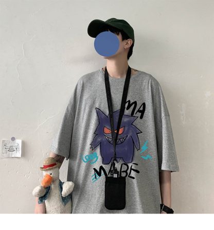 Cooles Oversize T-Shirt mit Pokémon Gengar Print – Bild 33