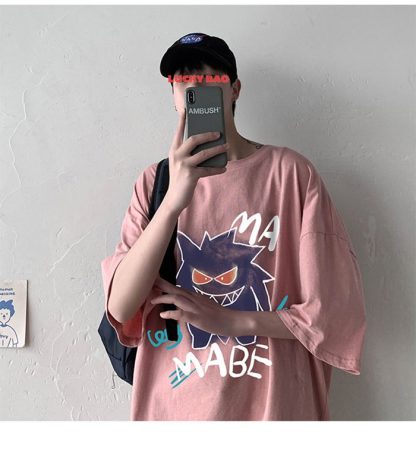 Cooles Oversize T-Shirt mit Pokémon Gengar Print – Bild 34