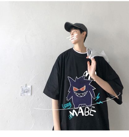 Cooles Oversize T-Shirt mit Pokémon Gengar Print – Bild 36