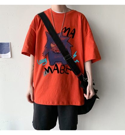Cooles Oversize T-Shirt mit Pokémon Gengar Print – Bild 40