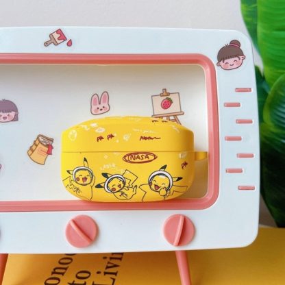 Pokemon Pikachu Schutzhülle für Sony WF-1000XM4 WF1000XM4 Bluetooth Kopfhörer – Bild 5