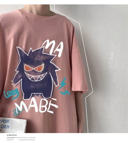Cooles Oversize T-Shirt mit Pokémon Gengar Print – Bild 42