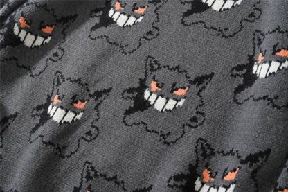 Stylisher Pokemon Gengar Oversize Pullover Kleidung – Bild 13