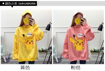 Stylisher Pokemon Pikachu Sweater Überlänge – Bild 4