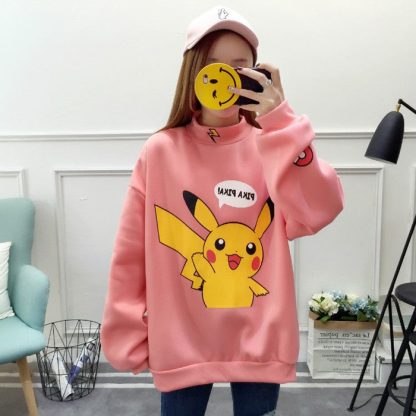 Stylisher Pokemon Pikachu Sweater Überlänge – Bild 10