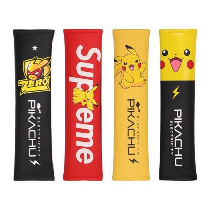 Auto Sitzgurt Cover im Pikachu oder Pokemon Design