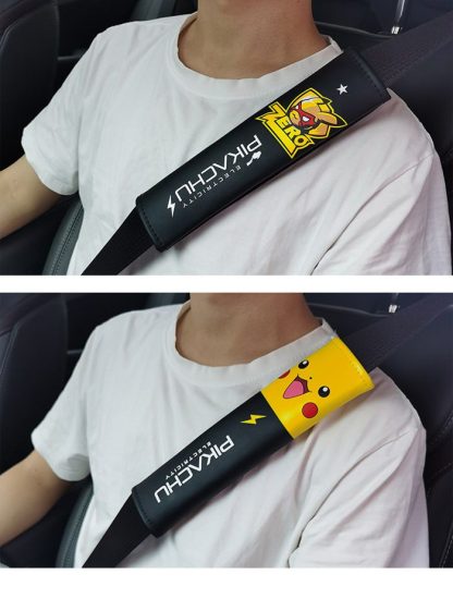 Auto Sitzgurt Cover im Pikachu oder Pokemon Design – Bild 5