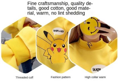 Stylisher Pokemon Pikachu Sweater Überlänge – Bild 20