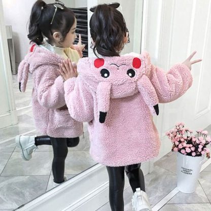 Pokemon Pikachu Kinder Kapuzenjacke Hoodie – Bild 4
