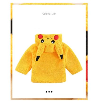 Pokemon Pikachu Kinder Kapuzenjacke Hoodie – Bild 6