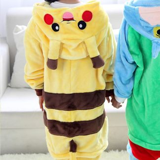 Pikachu Kostüm Onesie für Kinder