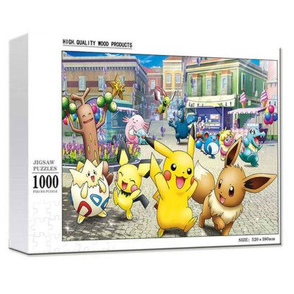 Pokémon Holz Puzzle, bis zu 500 Teile – Bild 2