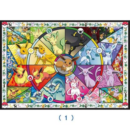 Pokémon Holz Puzzle, bis zu 500 Teile – Bild 4