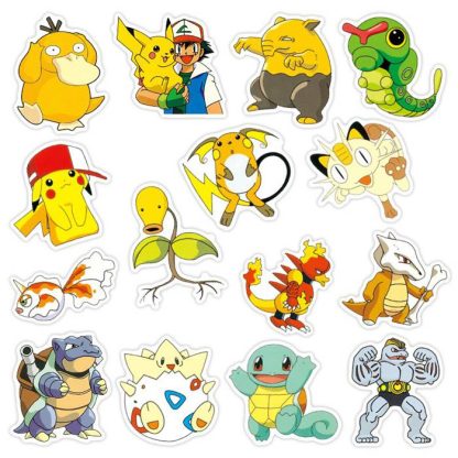 Pokémon Sticker Aufkleber - 50 oder 100 Stück – Bild 5