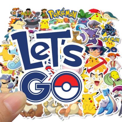Pokémon Sticker Aufkleber - 50 oder 100 Stück – Bild 6