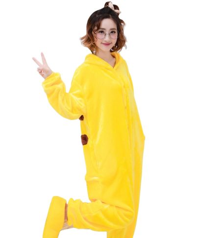 Pikachu Kostüm Onesie für Kinder – Bild 9