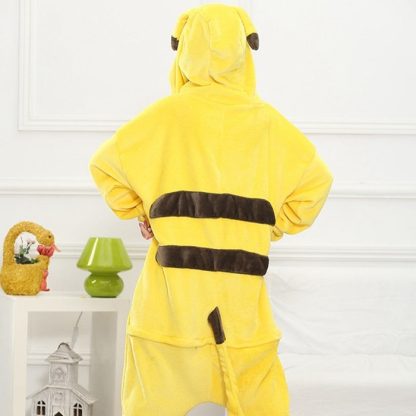 Pikachu Kostüm Onesie für Kinder – Bild 12