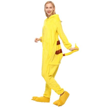 Pikachu Kostüm Onesie für Kinder – Bild 13