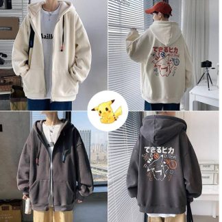 Unisex Oversize Hoodie mit Pokémon Backprint