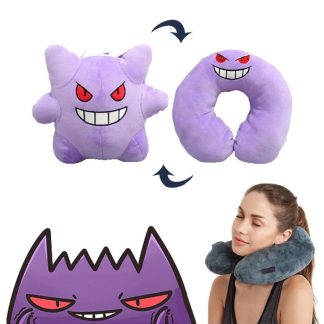 2 in 1 Pokémon Plüschtier und Nackenhörnchen Gengar