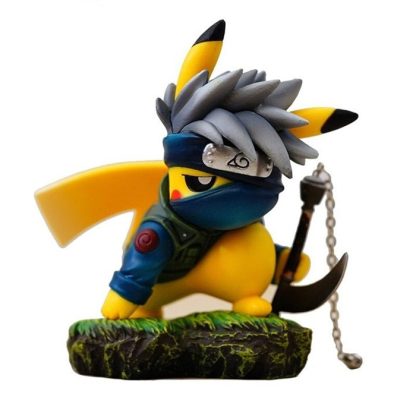Pokémon Sammelfigur Pikachu im Manga Naruto Optik, ca. 10cm