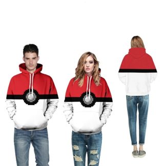 Pokémon Pokéball Hoodie für Damen und Herren