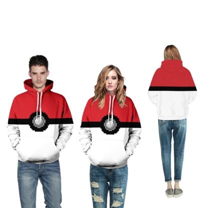 Pokémon Pokéball Hoodie für Damen und Herren