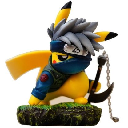 Pokémon Sammelfigur Pikachu im Manga Naruto Optik, ca. 10cm – Bild 5