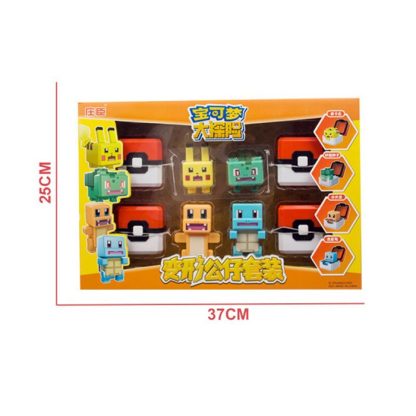 Pokemon Spielzeug Figuren und Bälle im Pixel Look – Bild 10