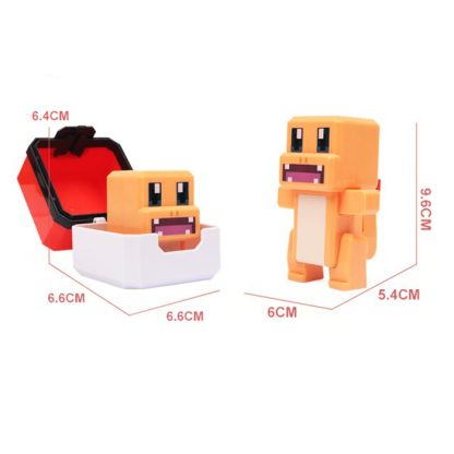 Pokemon Spielzeug Figuren und Bälle im Pixel Look – Bild 12