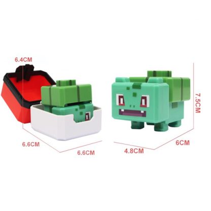 Pokemon Spielzeug Figuren und Bälle im Pixel Look – Bild 14