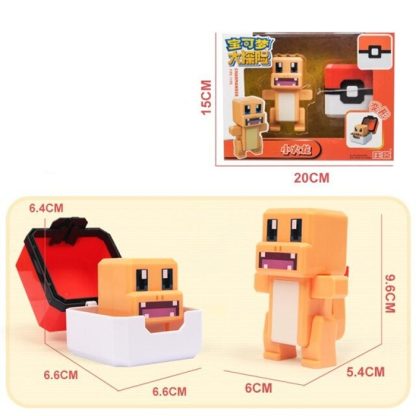 Pokemon Spielzeug Figuren und Bälle im Pixel Look – Bild 15