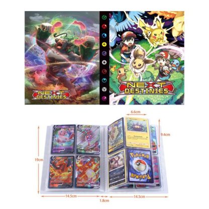 Pokemon Glurak Charizard u. a. Sammel Karten Album für 240 Karten – Bild 3