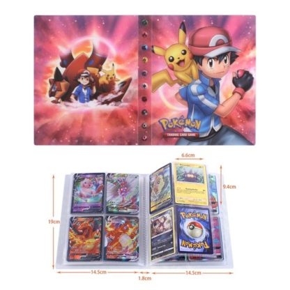 Pokemon Glurak Charizard u. a. Sammel Karten Album für 240 Karten – Bild 4