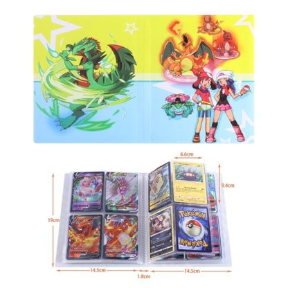 Pokemon Glurak Charizard u. a. Sammel Karten Album für 240 Karten – Bild 5