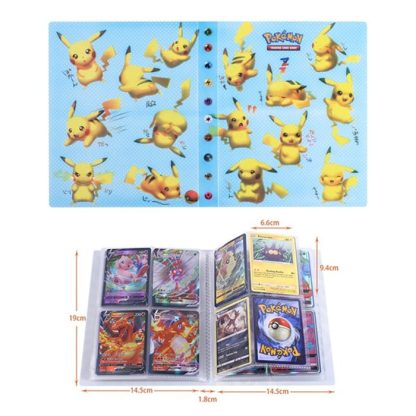 Pokemon Glurak Charizard u. a. Sammel Karten Album für 240 Karten – Bild 6