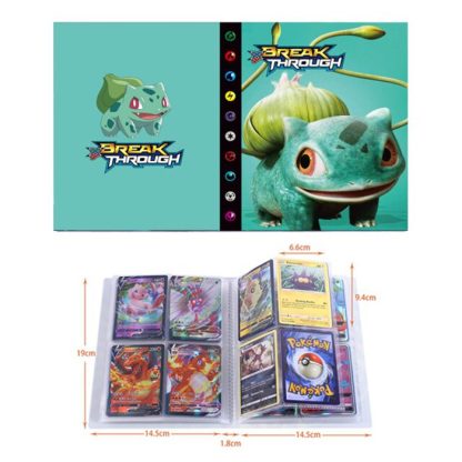 Pokemon Glurak Charizard u. a. Sammel Karten Album für 240 Karten – Bild 7