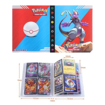 Pokemon Glurak Charizard u. a. Sammel Karten Album für 240 Karten – Bild 8