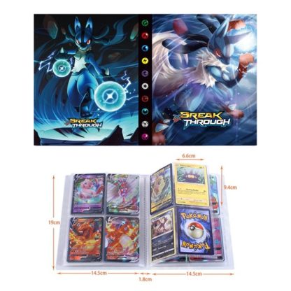 Pokemon Glurak Charizard u. a. Sammel Karten Album für 240 Karten – Bild 9