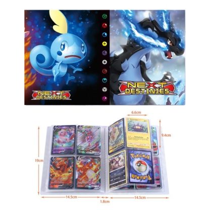 Pokemon Glurak Charizard u. a. Sammel Karten Album für 240 Karten – Bild 14