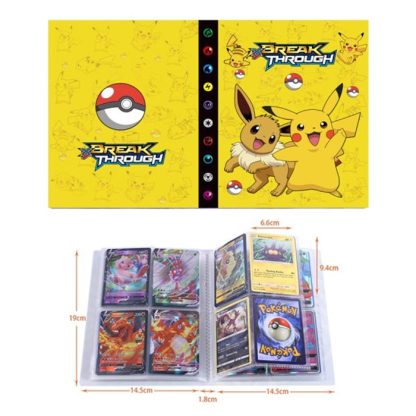 Pokemon Glurak Charizard u. a. Sammel Karten Album für 240 Karten – Bild 19