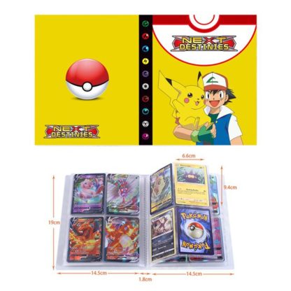 Pokemon Glurak Charizard u. a. Sammel Karten Album für 240 Karten – Bild 20